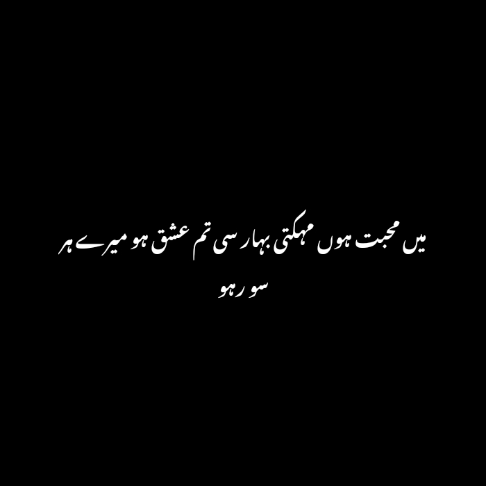 Love Poetry in urdu