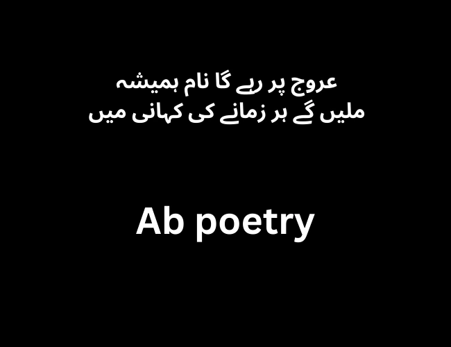 Best attitude poetry in Urdu